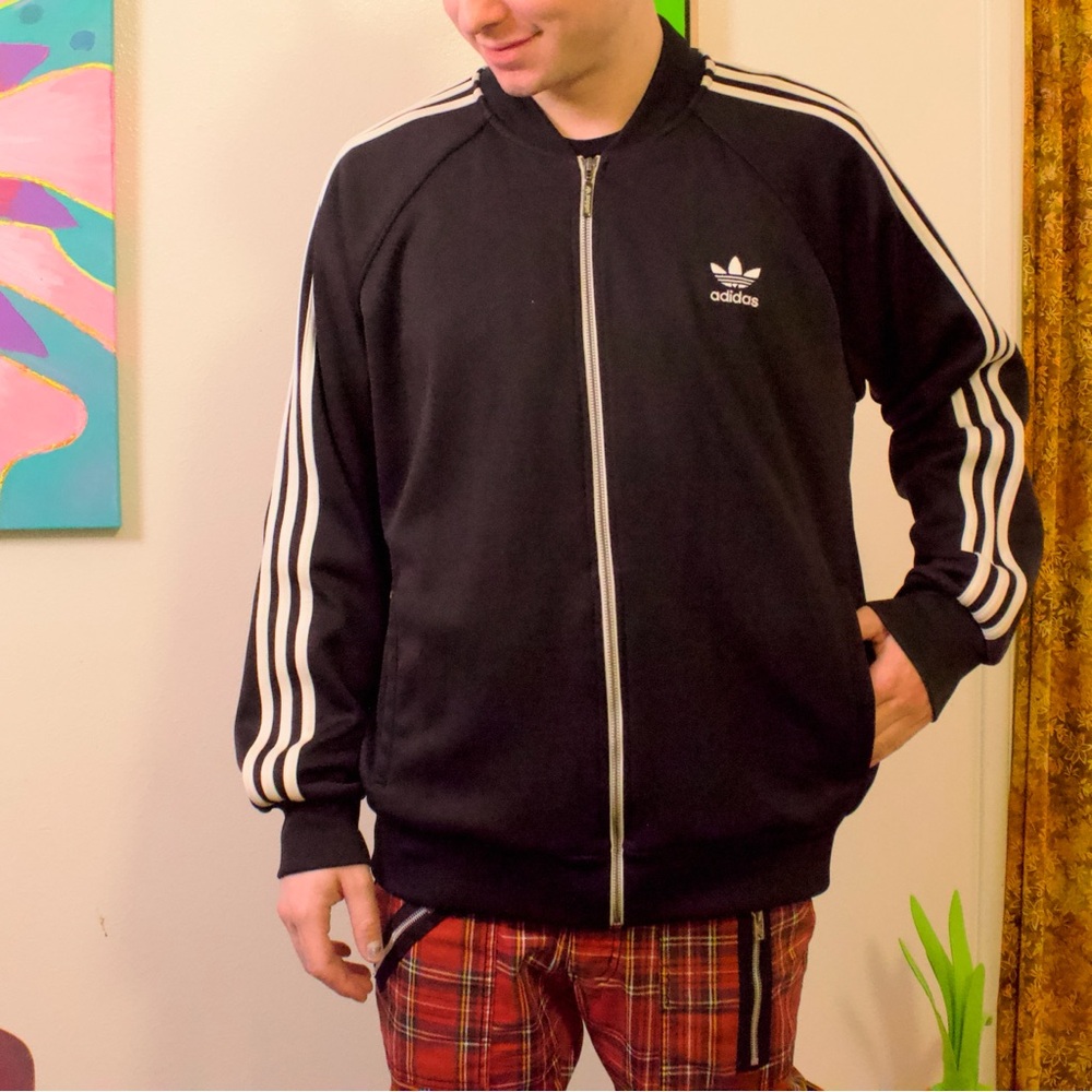 Thicker Adidas Black Jacket